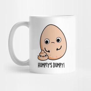 Humpty's Dumpy Funny Egg Poop Pun Mug